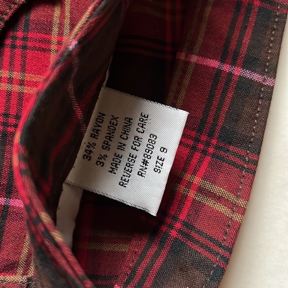 Plaid LEI Pants - Picture 3 of 3